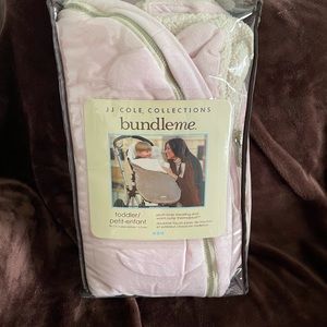 JJ Cole stroller blanket pink